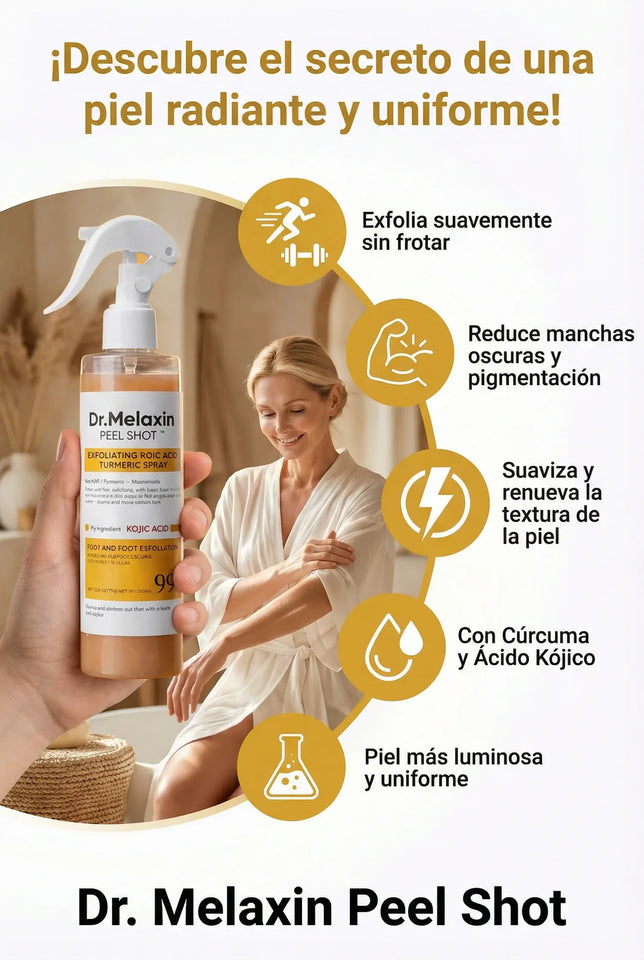Dr. Melaxin Peel Shot 👉 Exfoliación profunda para una piel más clara y suave ✨