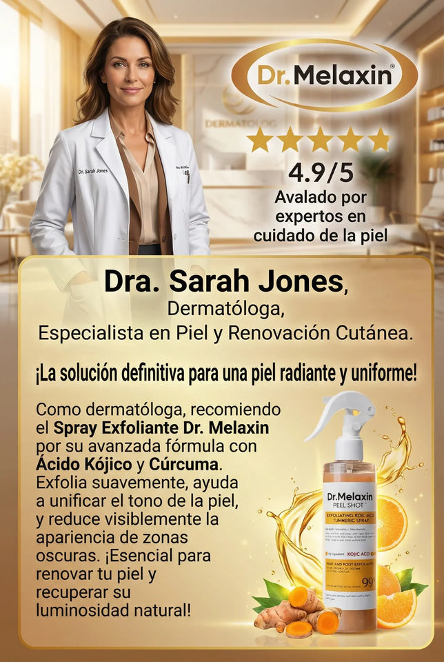 Dr. Melaxin Peel Shot 👉 Exfoliación profunda para una piel más clara y suave ✨