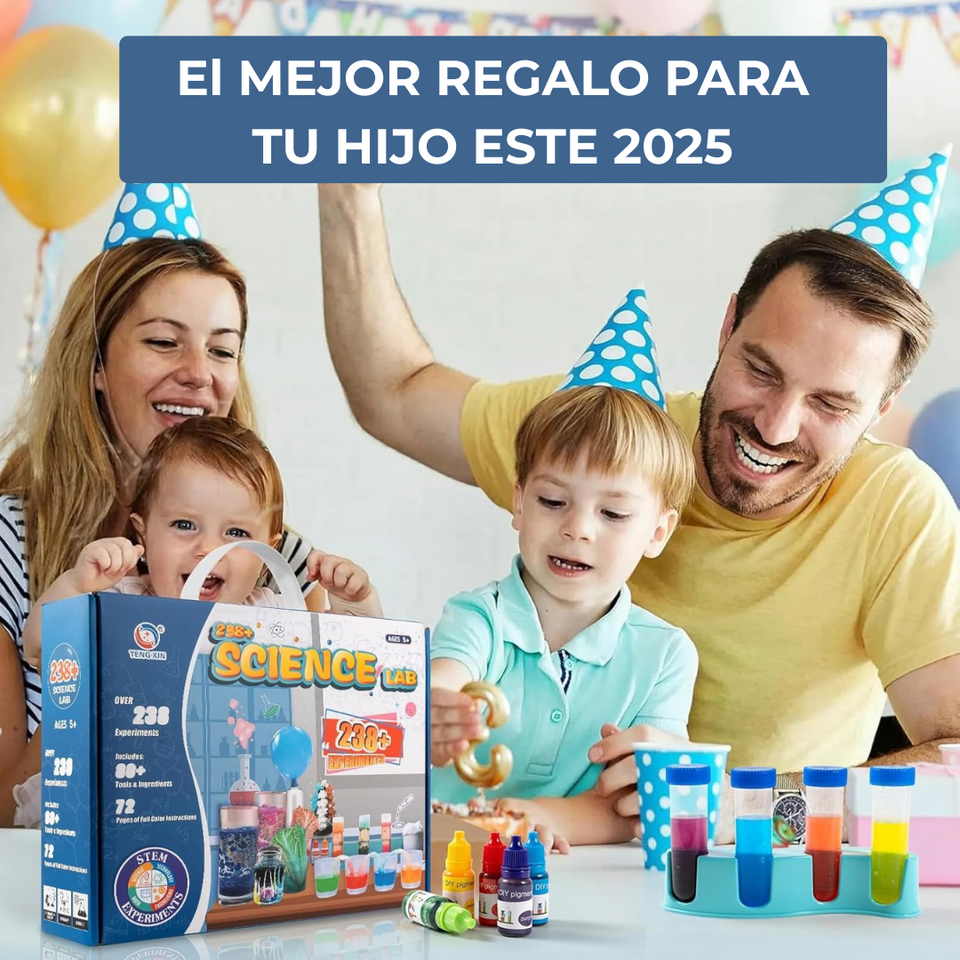 Kit de Science Lab: ✨ Despierta su creatividad y forma al futuro científico de la familia. 🔬