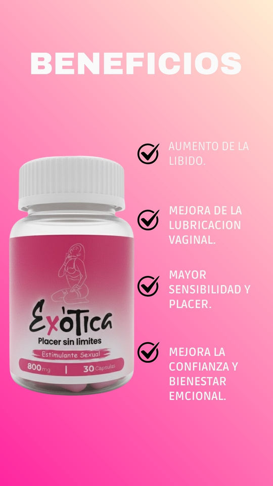 Exótica — Ganas Reales, Placer Intenso y Deseo Encendido 💋🔥