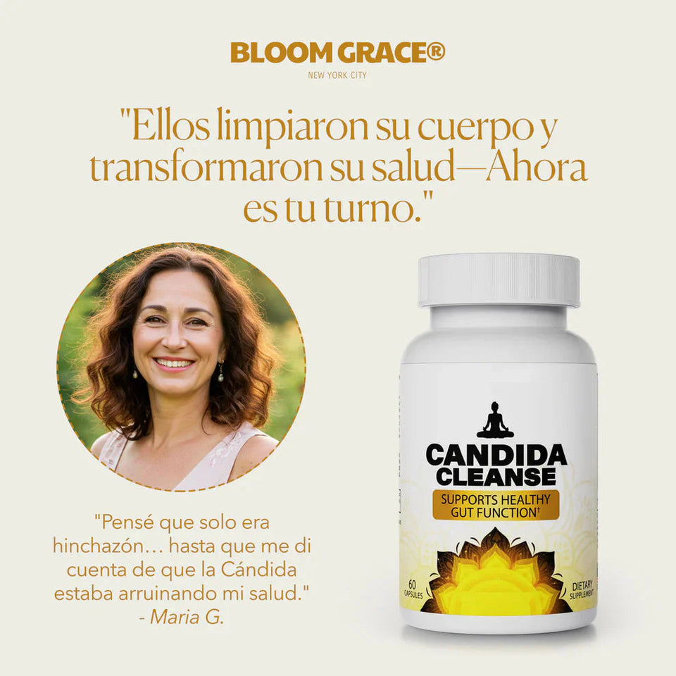 🌿Candida Cleanse Importado de USA: Apoya tu flora intestinal, reduce la hinchazón y mejora tu digestión🧘