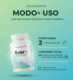 Liver Detox 20-en-1: El Complejo Avanzado con Cardo Mariano y Glutatión para la Limpieza, Reparación y Energía del Hígado. ⚡️🦠