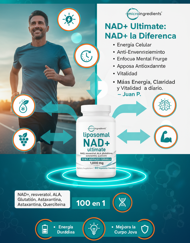 microingredients Liposomal NAD+ Ultimate 🛡️💪