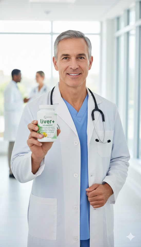 Liver Detox 20-en-1: El Complejo Avanzado con Cardo Mariano y Glutatión para la Limpieza, Reparación y Energía del Hígado. ⚡️🦠