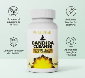 🌿Candida Cleanse Importado de USA🗽– Apoya tu flora intestinal, reduce la hinchazón y mejora tu digestión🧘