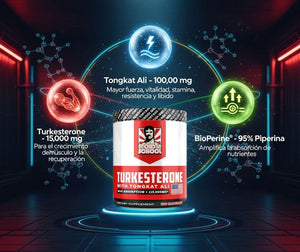 Turkesterone Importado de USA🗽: Ten Más fuerza🏋️ en el gym y más energía con tu pareja❤️
