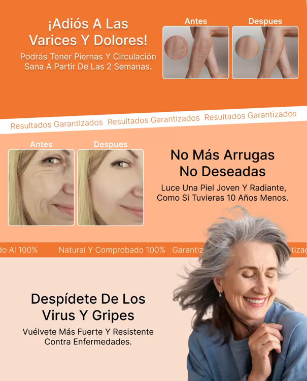 🌟 Recupera la firmeza, luminosidad y vitalidad con la exclusiva fórmula española de Vitamina C Liposomal Colagenizada ✨