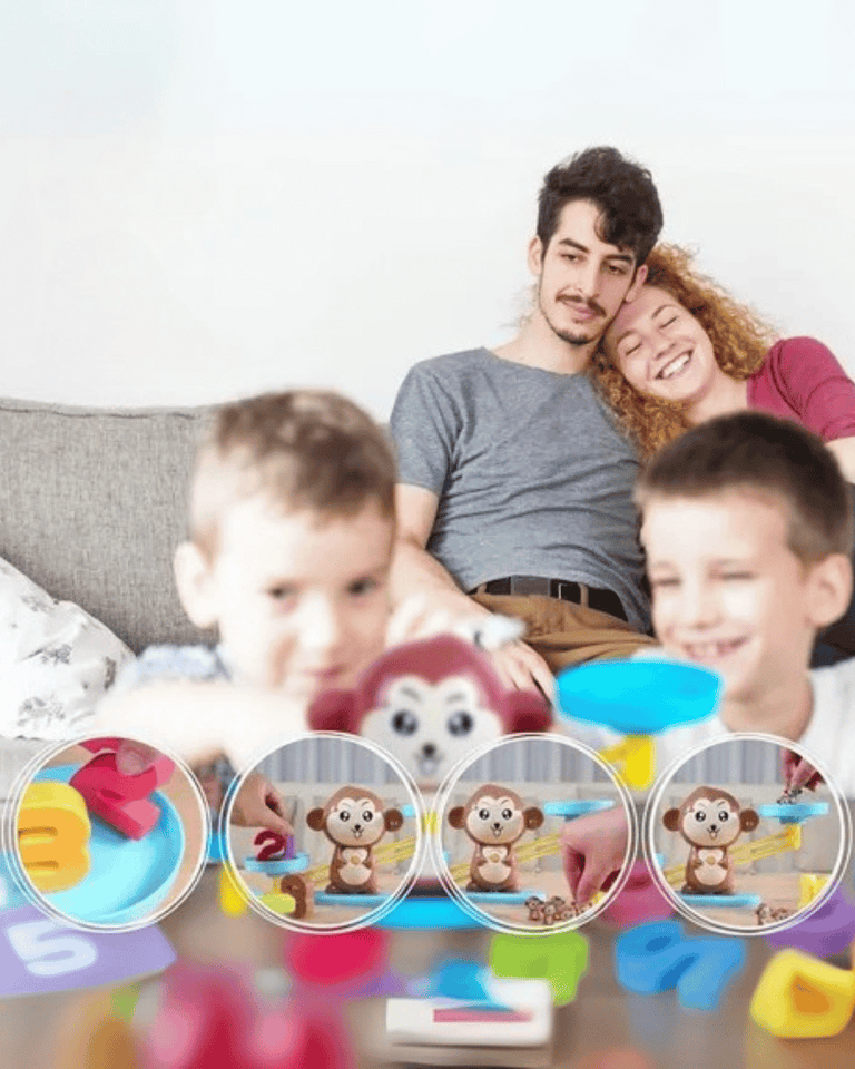 🧠🐵 EduMonkey™ El juguete Montessori perfecto para que tu niño aprenda jugando