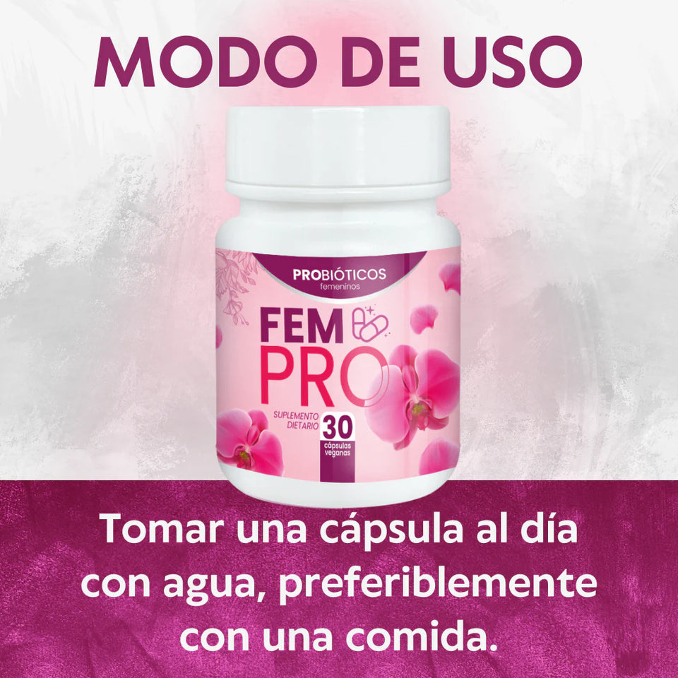 Con FEM PRO: Olvídate de olores, infecciones y desequilibrios hormonales 🌸