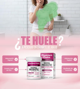 🌸VAGINAL PROBIOTIC: Combate el Mal Olor y la Picazón 🚫