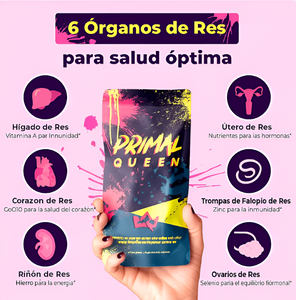 PRIMAL QUEEN: Alimentos superconcentrados en cápsulas para equilibrio de su salud 💗👑