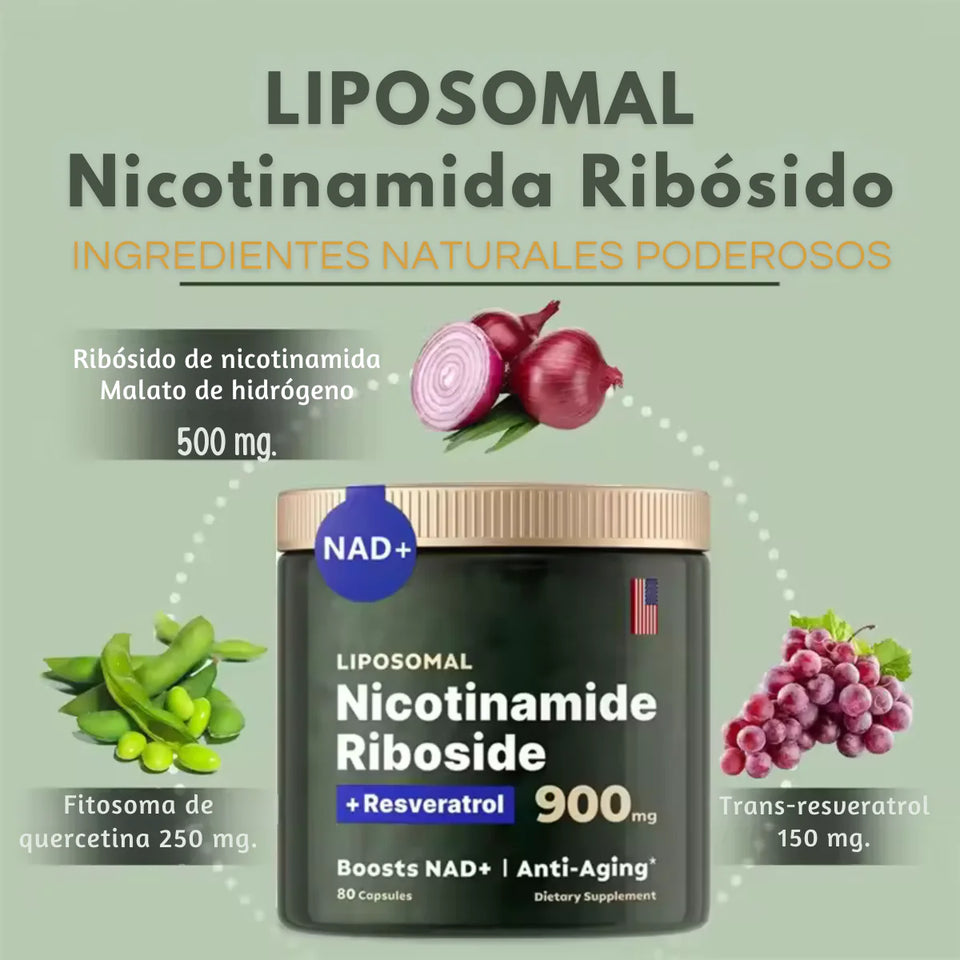 Breatify NAD Nicotinamide Riboside (NR): El Secreto para Despertar tu Energía Celular y Detener el Reloj del Envejecimiento. ⚡️⏳