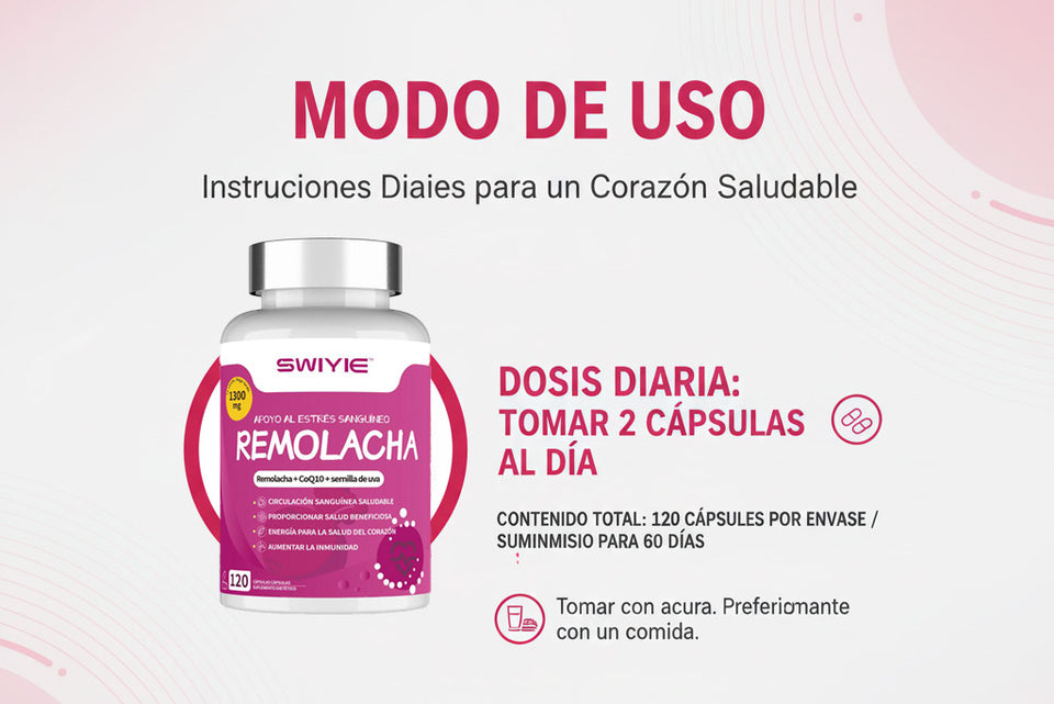 Remolacha 1200mg: El Soporte Vascular y Energético ❤️