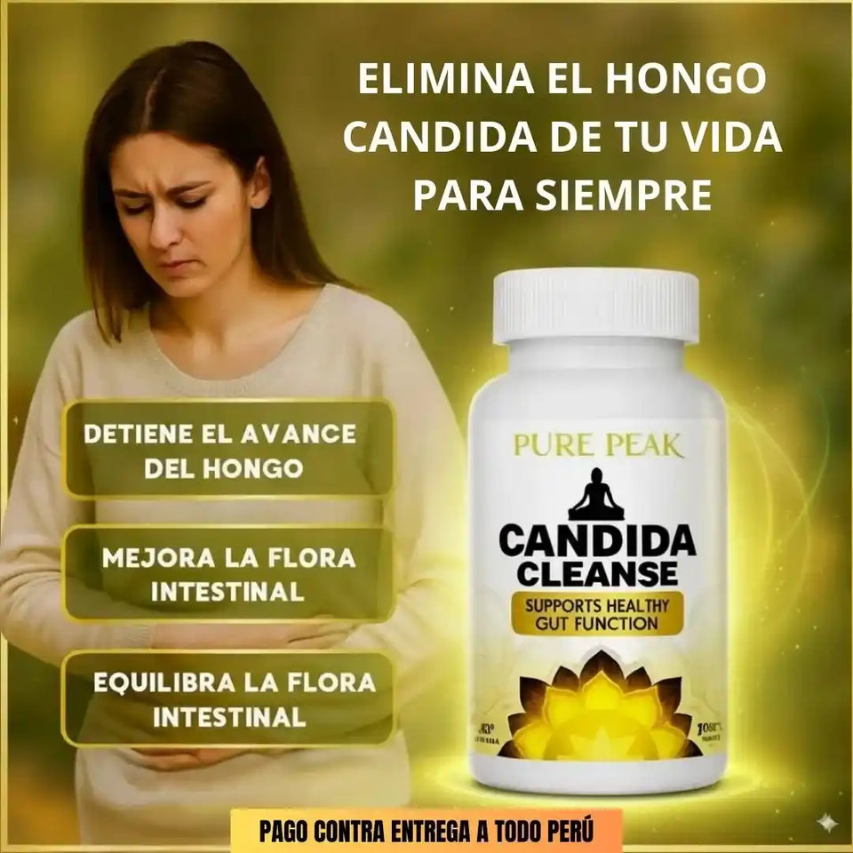 🌿Candida Cleanse Importado de USA🗽– Apoya tu flora intestinal, regula tu glucosa eliminando el hongo candida