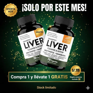 Sandhus Liver Cleanse importado de USA: Su fórmula fue diseñada bajo la tecnología HepaClean™ de USA