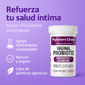🌸VAGINAL PROBIOTIC: Combate el Mal Olor y la Picazón 🚫