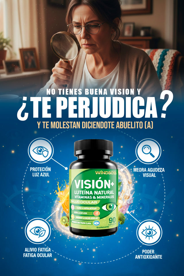 Windboss Fórmula Para La Salud Visual Con Luteína 💊