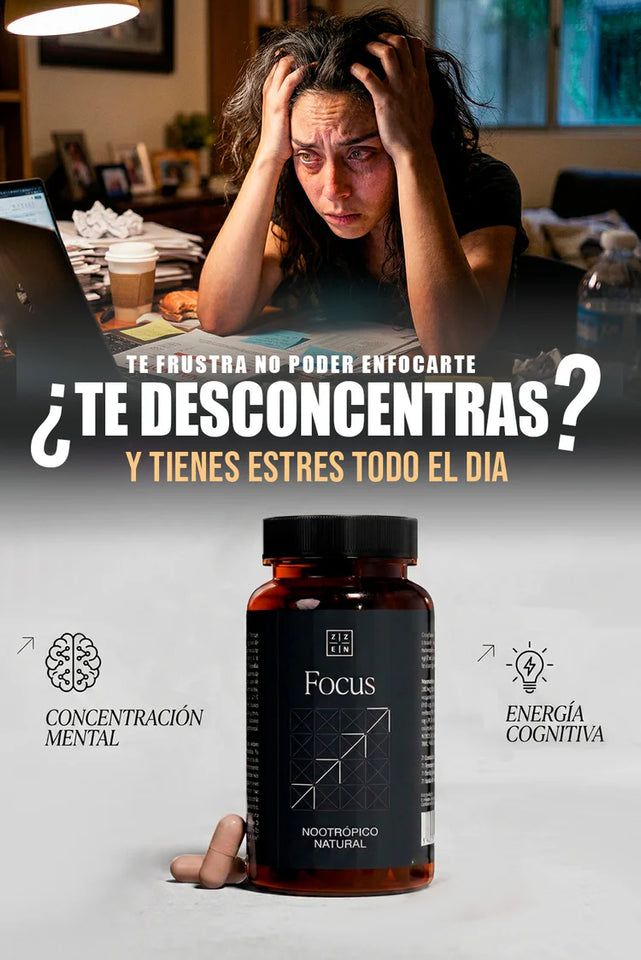🚀 ZZEN FOCUS — Máxima claridad mental, concentración total y energía constante 💊