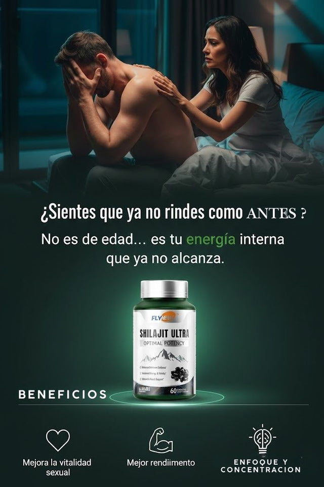 Shilajit Ultra – Potencia Natural de Alta Pureza 💊