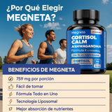 💊 CORTISOL CALM — Suplemento Americano para Controlar el Estrés, la Ansiedad y el Cansancio