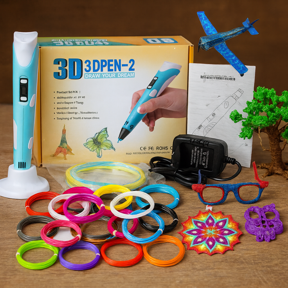 🌈🖌️Lápiz mágico que transforma ideas en figuras 3D… y a tus hijos en verdaderos creadores.🧒✨