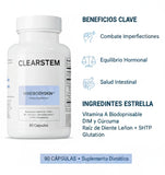 CLEARSTEM: Desintoxica Hoormonas, Calma el Estrés y Logra una Piel Clara desde el Interior