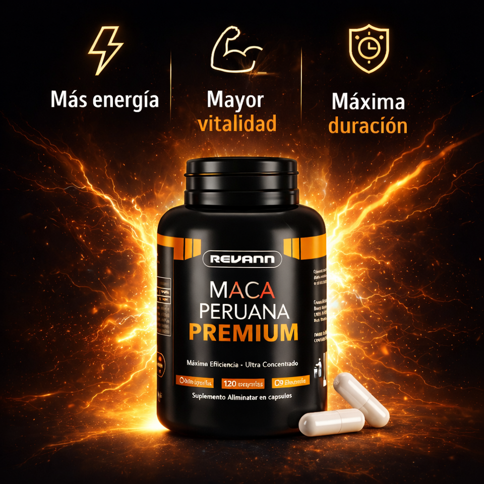 Maca Peruana Premium 👉 Potencia natural para energía y rendimiento diario ⚡