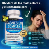 Magnesio Complex Importado de USA🗽: dile adiós a la barriga hinchada, 😩cansancio, 🤯 dolores de cabeza y senos caídos con solo 2 cápsulas al día ☀️