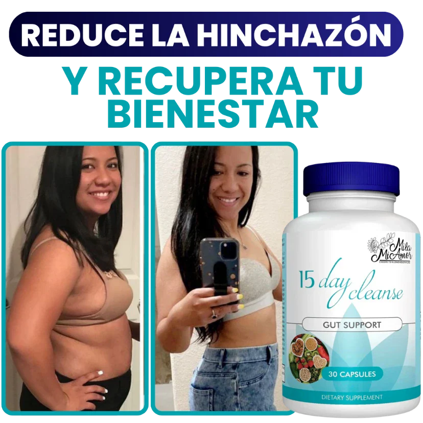 15 Day Cleanse – Fórmula Americana para Desintoxicar en 15 Días