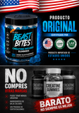 BEAST BITES™ CREATINE INFUSED GUMMIES  MÁS FUERZA Y MEJOR RENDIMIENTO 💪🔥