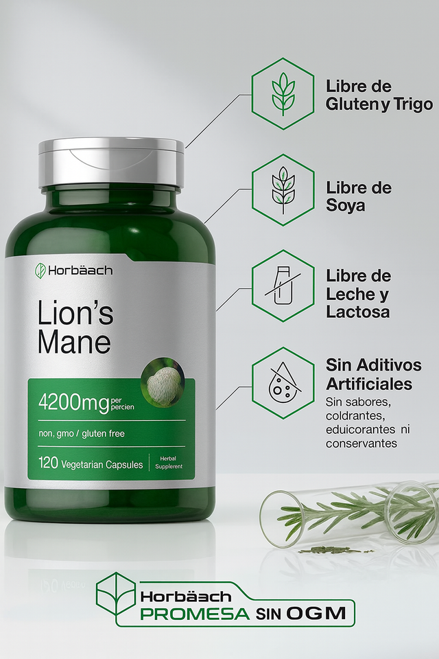 Melena de León — El suplemento cerebral #1 en EE. UU., ahora en Perú 💥