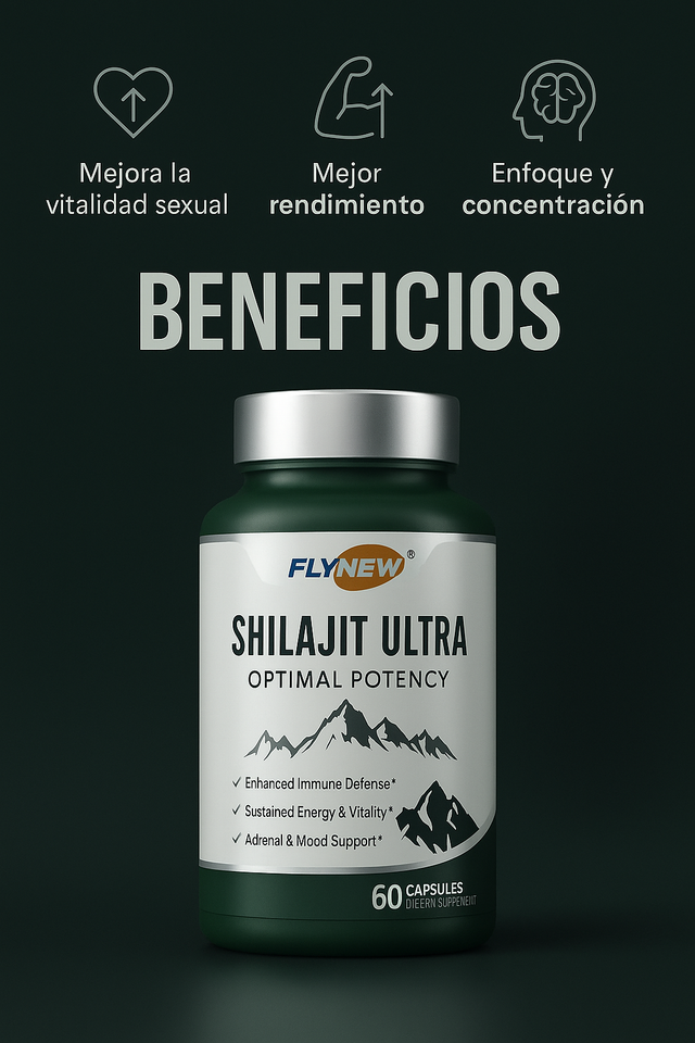 Shilajit Ultra – Potencia Natural de Alta Pureza 💊