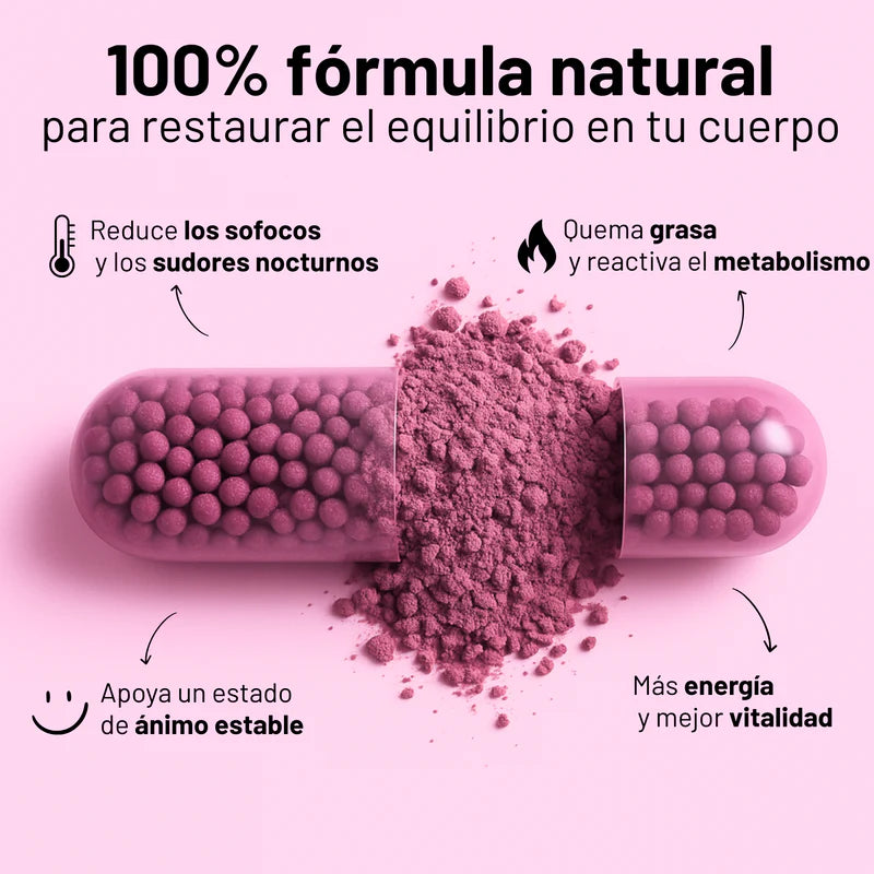 🌿El Alivioo total de la Menopausia Sin Hormonas. MENO tu mejor aliado ¡Recupera tu calma!