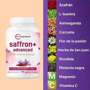 Con Saffron+ Advanced: Olvídate del caos del país, el estrés 💸 y el insomnio 😴 y despierta renovado 🏃‍➡️