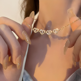 "Collar Trébol de 4 Hojas para la Buena Fortuna"