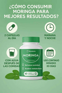 ✨Con Moringa de Rosabella 100% Pura recupera tu energía⚡, fortalece tus defensas🛡️y acelera tu metabolismo