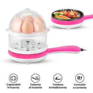 "MiniSartén Eléctrica: Cocina con Facilidad y Estilo."