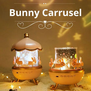 Bunny's Carrusel 🎠: transforma su cuarto en un mundo mágico y de tranquilidad😌