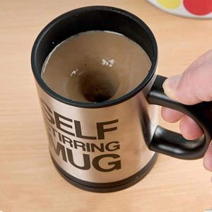 Taza Automezcladora: Café, té o chocolate listos en un clic