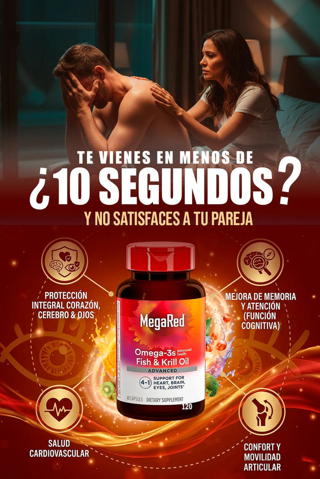 MegaRed Omega-3 Krill Oil 👉 Protege tu corazón y activa tu energía todos los días ❤️⚡