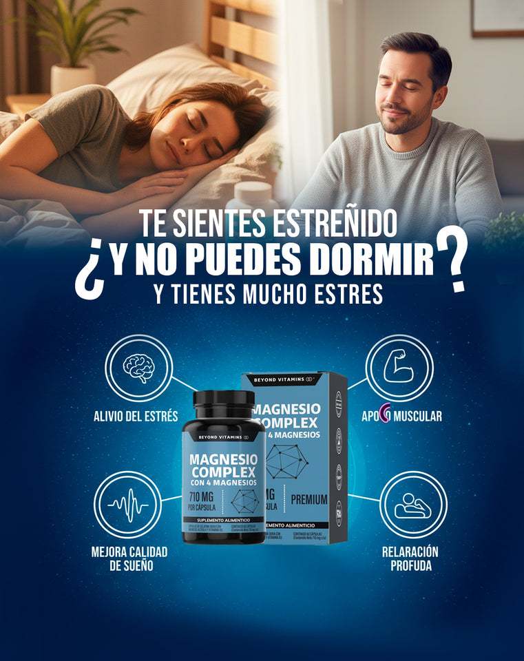 Magnesio Complex 7 en 1 (1000mg): El Espectro Total de Magnesio para tu Calma y Vitalidad 🍃