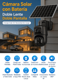 Cámara de Seguridad Ultra HD con Panel Solar a prueba de Agua💧📹