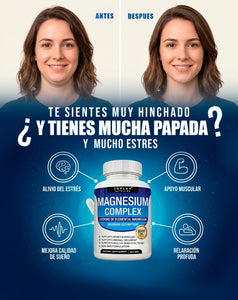 MAGNESIUM COMPLEX F - tu mejor aliado para sentirte mejor