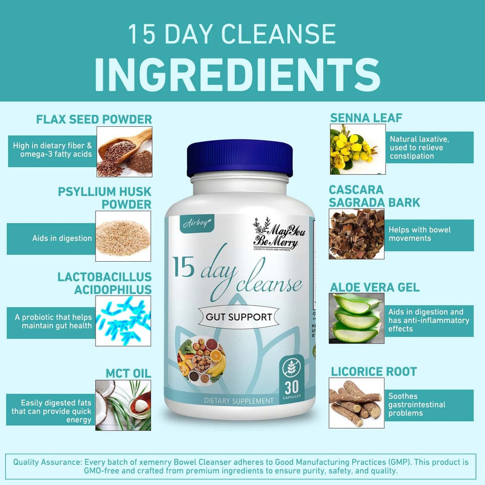 15 Day Cleanse – Fórmula Americana para Desintoxicar en 15 Días