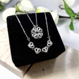 "Collar Trébol de 4 Hojas para la Buena Fortuna"