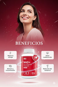 NAD+ Fórmula Española – Juventud, Energía y Rendimiento