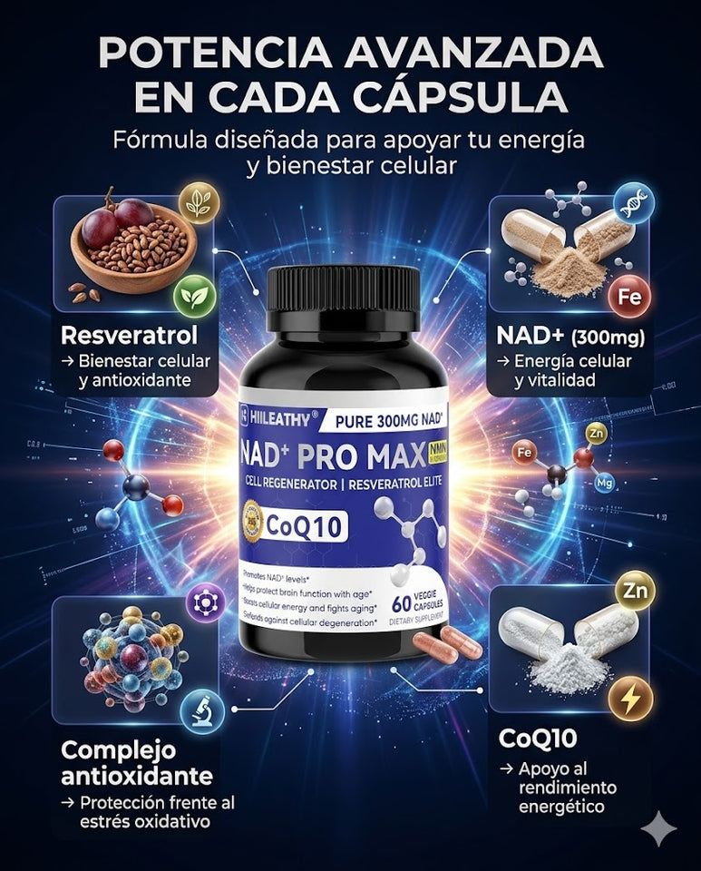 👉 NAD+ PRO MAX – Activa Tu Belleza Natural Desde el Interior ✨